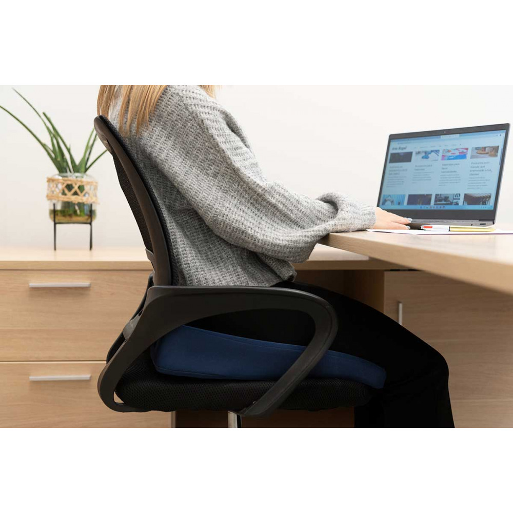 ergonomisch zitkussen van traagschuim