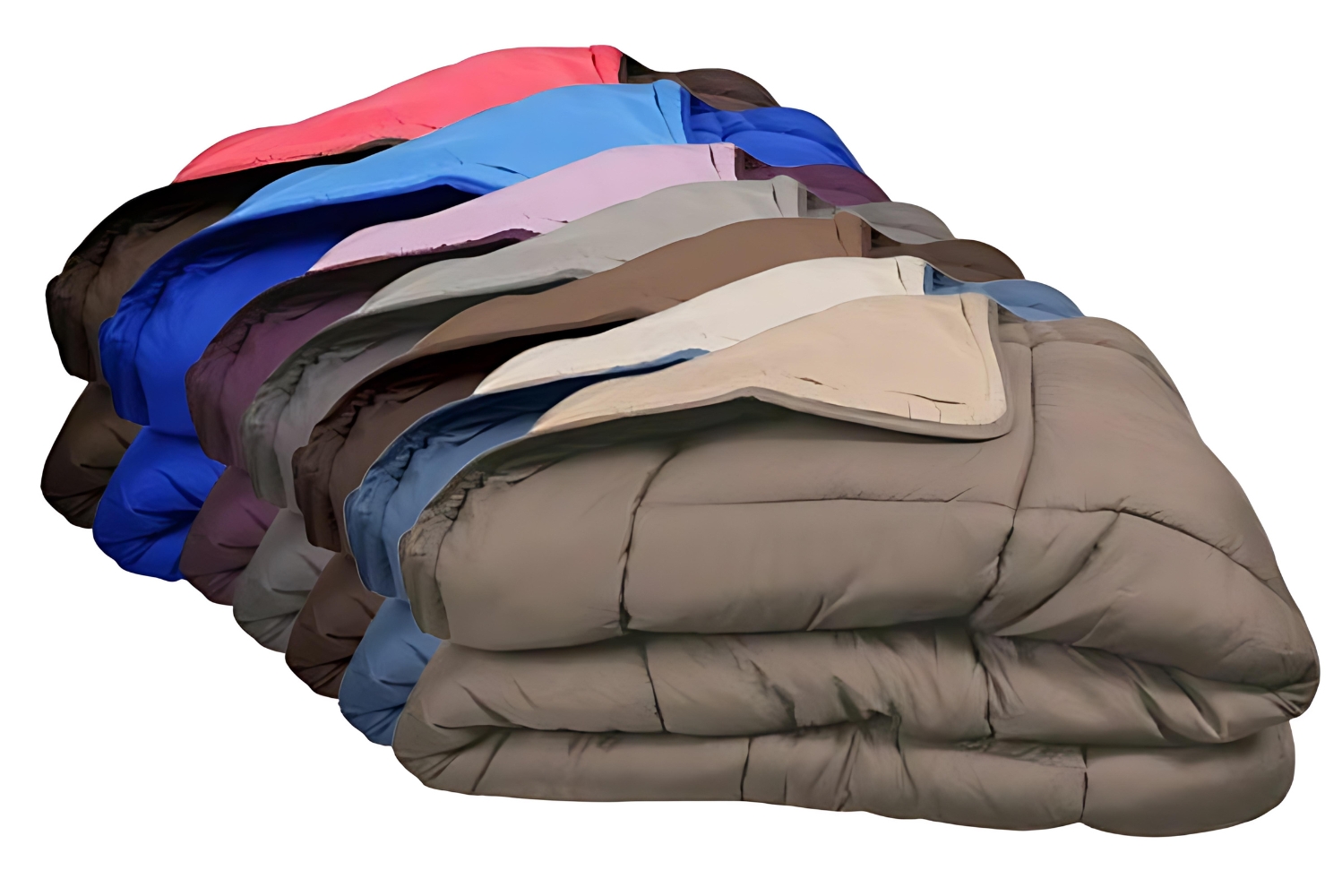 Dekbedden met vaste overtrek alle kleuren en maten