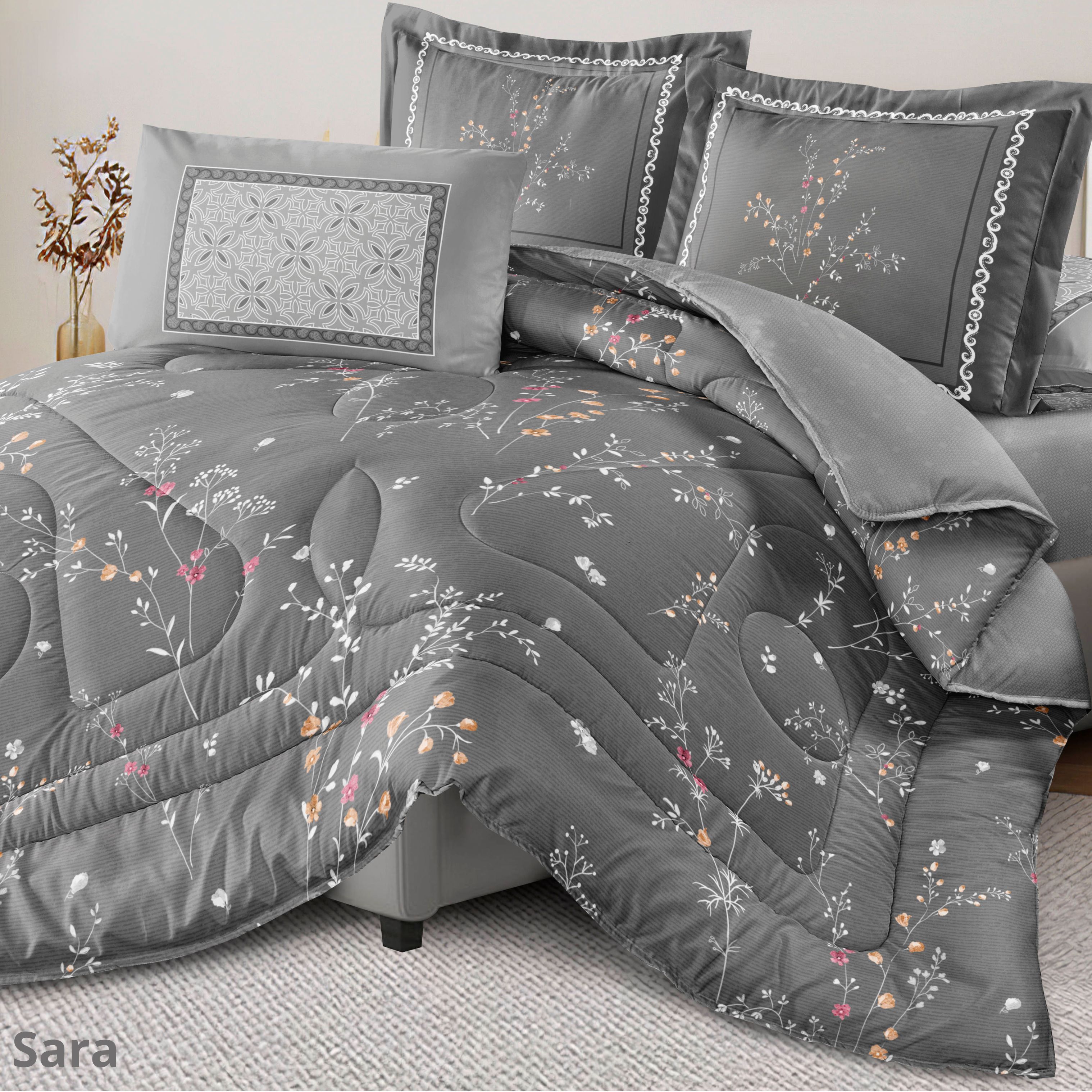Dekbed 200x200 met patroon Sara