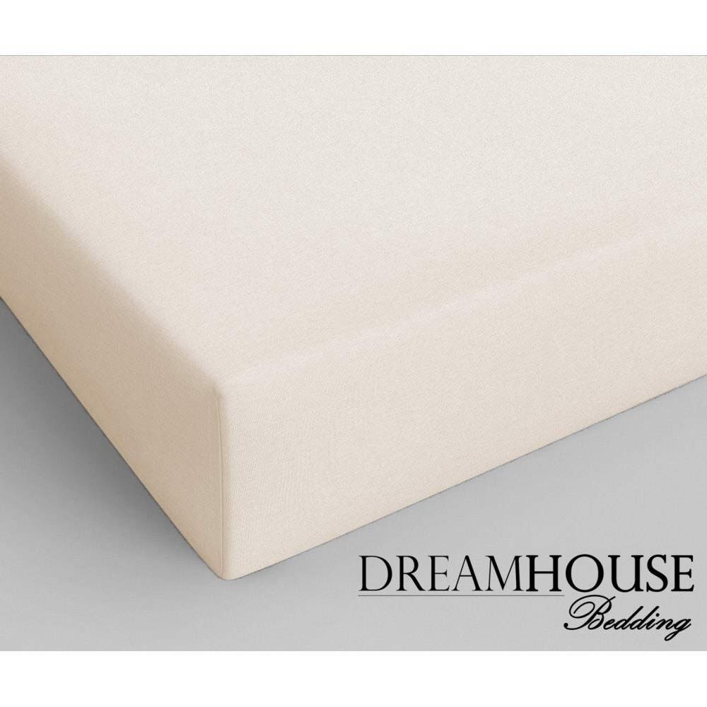 Hoeslaken Beige - Jersey
