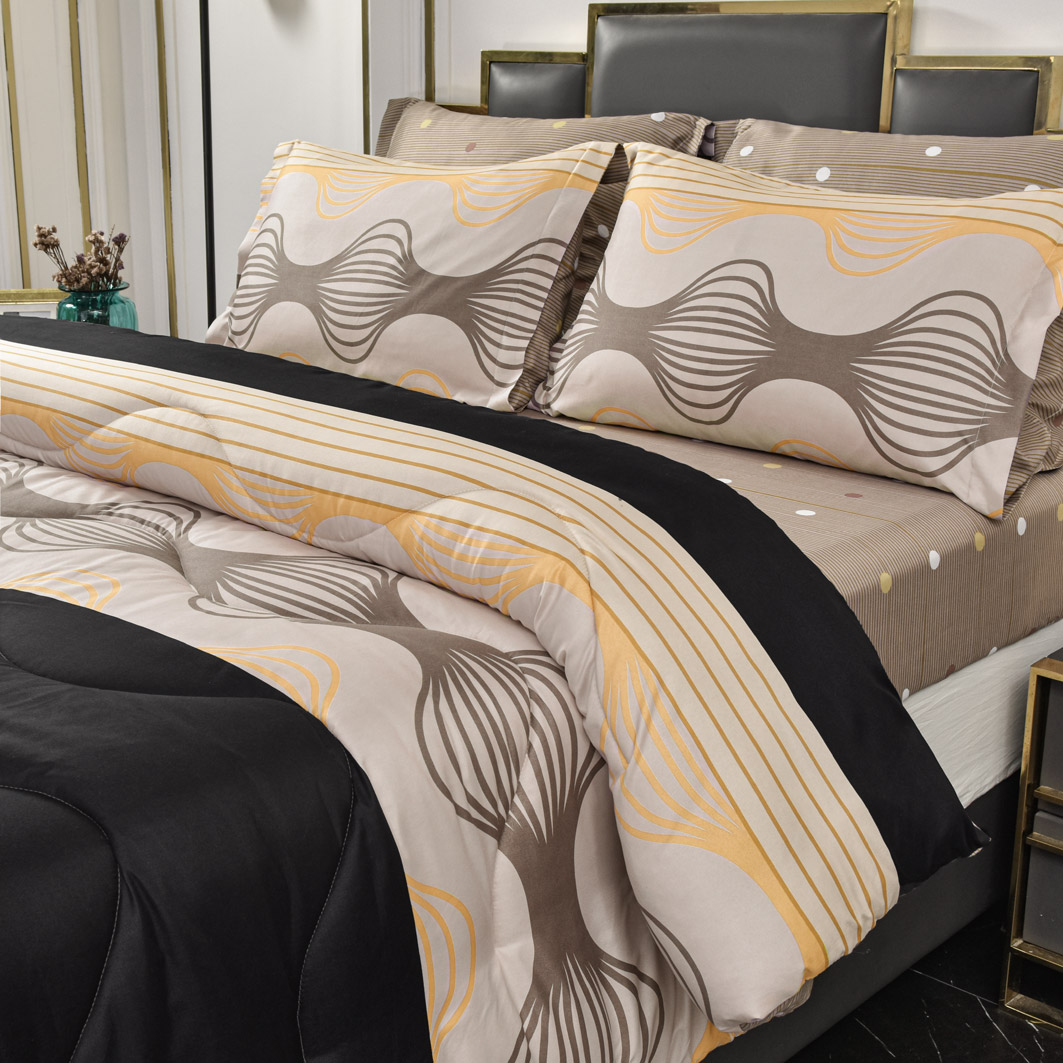 HappyBed | 140x200 Cm - Één Dekbed Voor Het Hele Jaar - Zwart Dekbed Dekbed Zonder Overtrek Dekbed Met Print Gekleurd Dekbed Geschikt Voor Hele Jaar 30 Dagen Proefslapen HappyBed | 140x200 Cm - Één Dekbed Voor Het Hele Jaar - Zwart Dekbed Dekbed Zonder Overtrek Dekbed Met Print Gekleurd Dekbed Geschikt Voor Hele Jaar 30 Dagen Proefslapen
