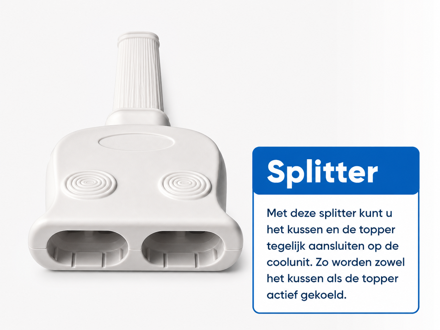 Splitter voor gekoelde matrastopper - Climsom